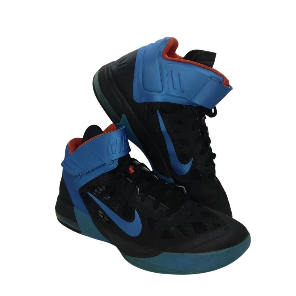 Nike Air Max FlyBy Mens Pre-owned Hi-Top Blue & Black Sneakers - Size: 13
